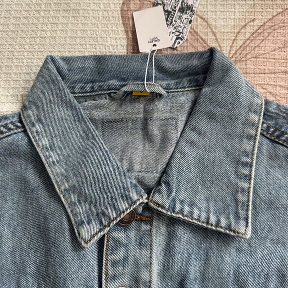 Gallery Dept. Light Blue Lapel Work Denim Jacket - Picture 10 of 11